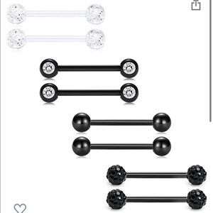 D.Bella Nipple/Tongue Piercing Jewelry